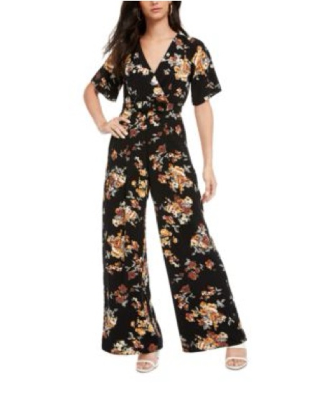 NWT Floral Jumpsuit Trixxi XL